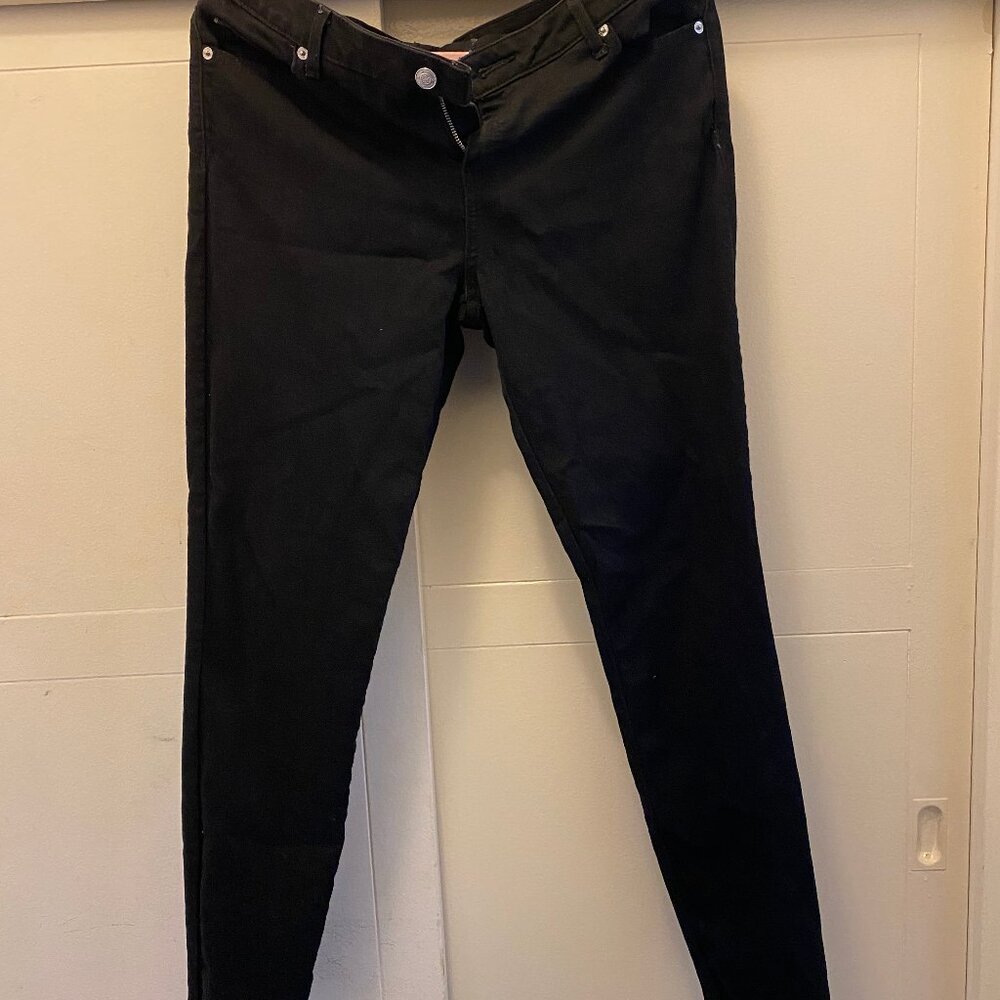 Michael Kors, skinny/slim fit black women's jeans, size 10